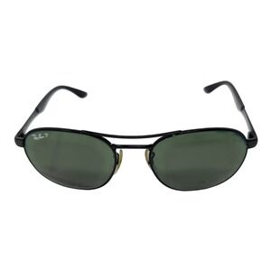 Ray Ban RB3424 Aviator Sunglasses Black Frames Only Made in Italy